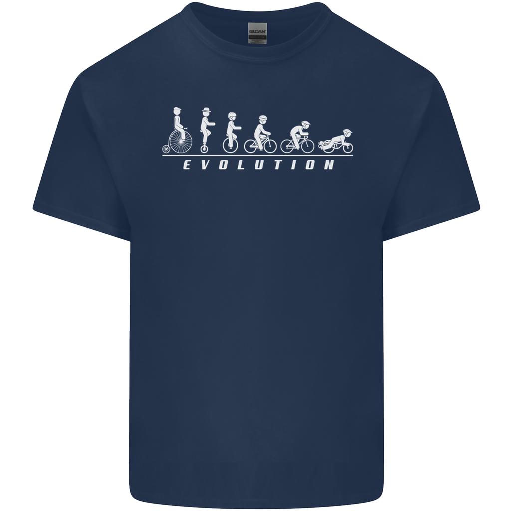 Cycling Evolution Cyclist Bicycle Unisexs Light Cotton TShirt