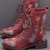 Autumn and Winter New High Tube Square Heel Knight Boots Large Size Shoes Solid Color Side Zipper Boots