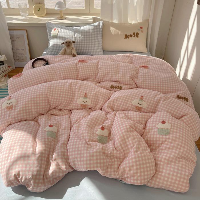 2026 Модная Шёлковая Мягкая Подушка для Сна 1.2m Flat - Duvet 150*200 (3 pcs)