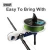 Kingdom Portable Fishing Line Winder Reel Spool Spooler Machine Spinning & Baitcasting Reel Spool Spooling Station System Fishing