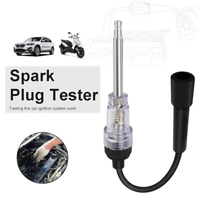 Tester zapaľovacích sviečok Zapaľovací systém Cievka motora Inline Autá Diagnostický testovací nástroj Radový zapaľovací tester zapaľovania Skúška drôtu zapaľovania