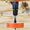 Hole Saw with Arbor for Metal Wood and Plastic Cutting 220mm 250mm Bi-Metal Hole Cutter Drilling Tool