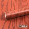 40cm*3m Self-Adhesive Wood Grain Wallpaper Peel and Stick Removable Waterproof Wall Sticker for Cabinet Table Desk Renovation Background Decor