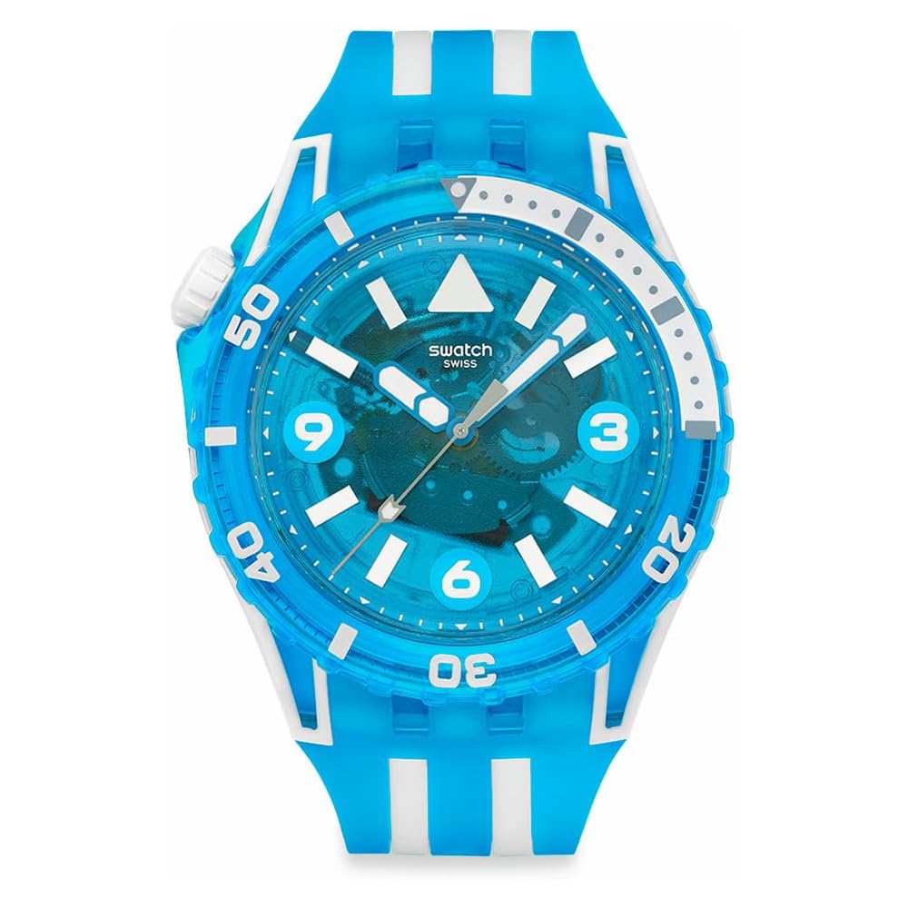 Swatch Blue Fire SSCU09S100 Men s Blue Watch