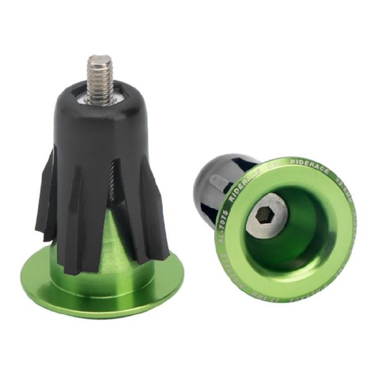 2 Pcs Aluminum Alloy Bike Handlebar End Plugs Bicycles Grip Handle Bar End Cap