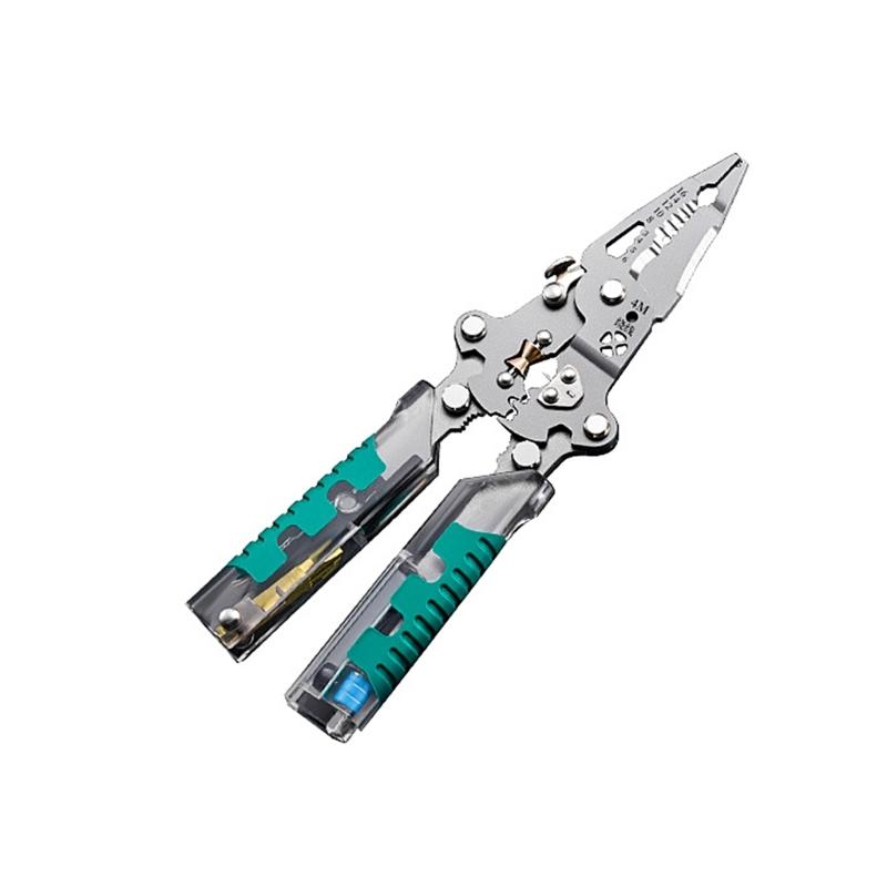 Voltage Testing Electrician Stripping Cutter for Household Maintenance Electrical Work Cable Wire Cutting and Stripping 1