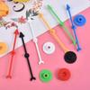 6 ks Karetní hra 10CM Plastový otočný šíp Barevný dětský spinner Šipka Ukazatel Šipka pro DIY deskovou hru Herní příslušenství