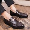 Casual Business Shoes Men Classic Social Leather Shoes For Men Brogues Office Leather Men's Dress Shoes Loafers