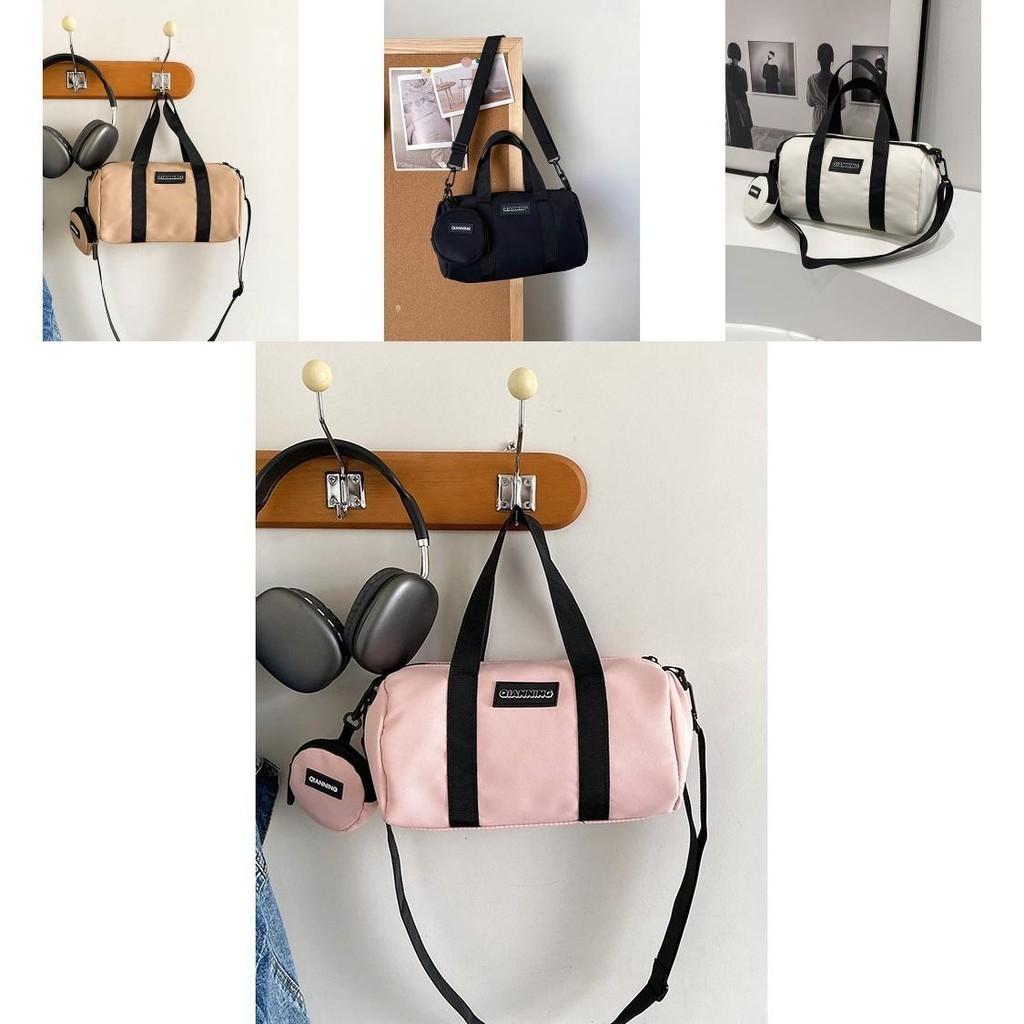Simple Stylish White Shoulder Bag Ideal For Casual Travel And School Use