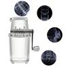 Multifunktional für die Küche zu Hause, die Bar, tragbare handrasierte Eismaschine, transparente Eismixer, Werkzeuge, manueller Eiscrusher