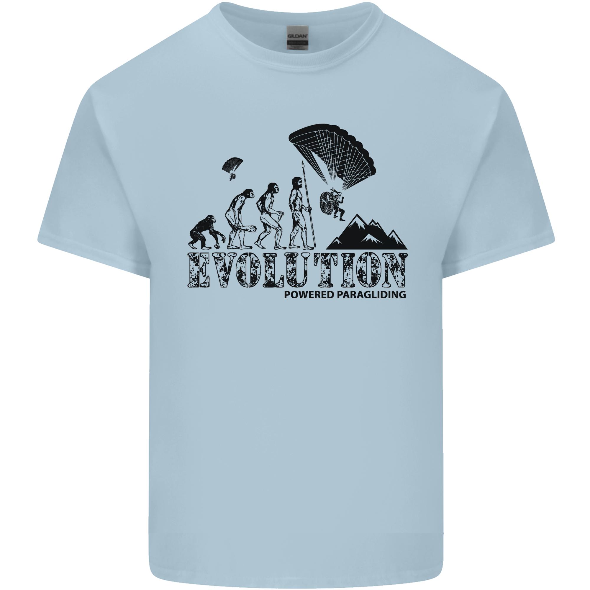 Powered Paragliding Evolution Paraglider Unisexs Light Cotton TShirt S