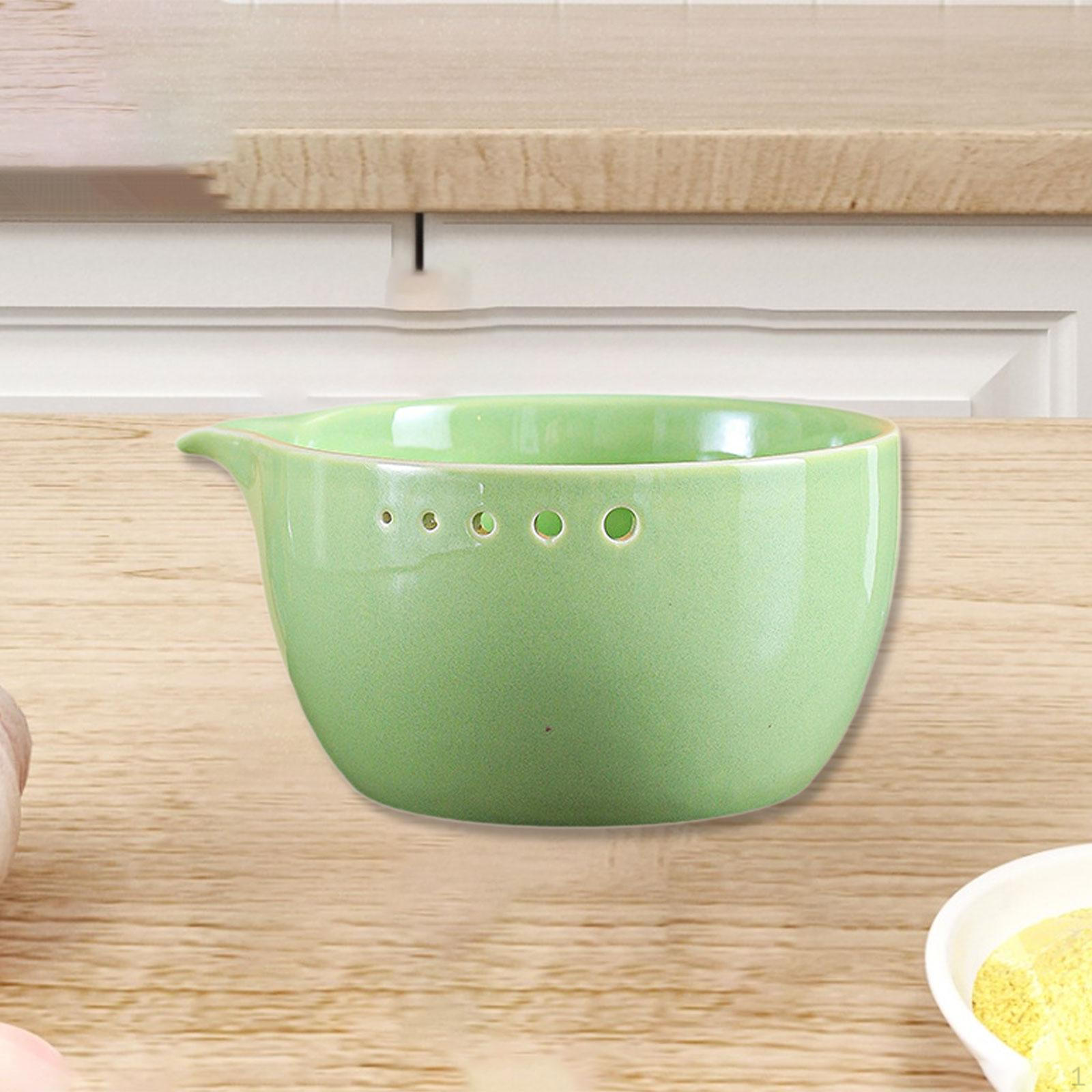 

Garlic Grater Herb Bowl Kitchen Tool Supplies Versatile Efficient Peeling Accessory Gadget Ceramic светло-зеленый