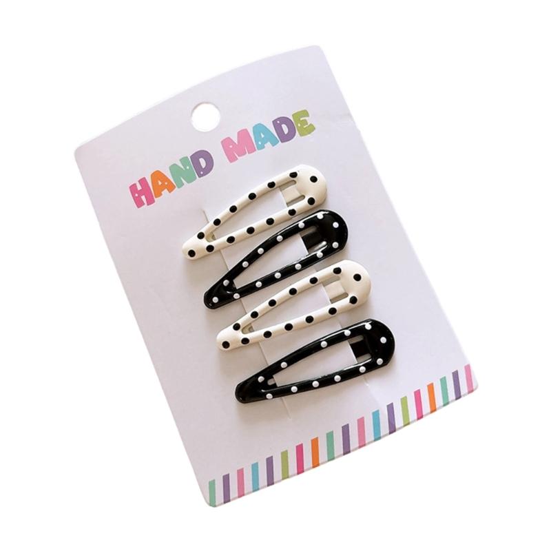 Элегантная заколка для волос Точечная заколка Милая Модная Плоская заколка Заколка для волос Стильная заколка для пучков