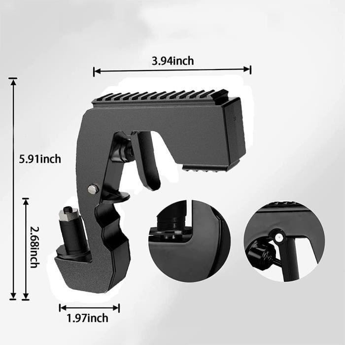 Champagne Gun, Wine Dispenser, Shooting Fountain, Champagne Gun (black) [79]
