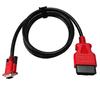 OBD2-Adapterkabel für XTOOL D5, D6, D7, D8S, IP508, IP608, IP616, IP819 | Funktioniert für D5S, D6S, D7S, IP508S, Diagnose-Scanner-Tool, Ersatz für