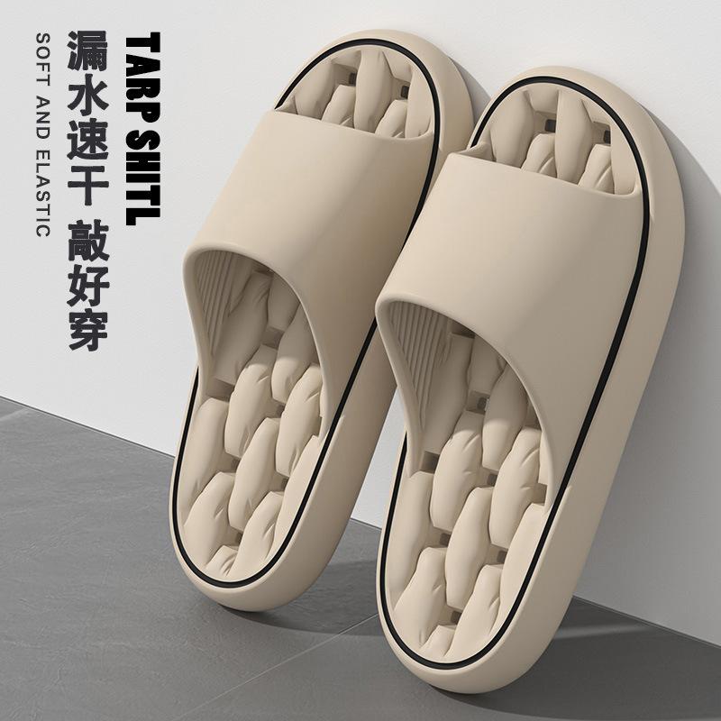 Slippers Women Bathroom House Slippers Shower Light Weight Beach Flip Flops Men Couples Swimming Slides Women Sandals