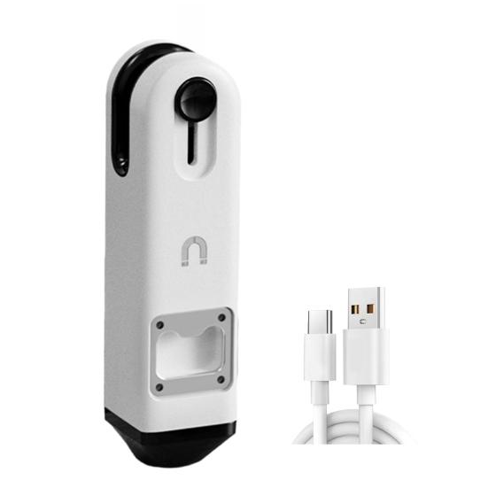 4-in-1 Mini Bag Sealer with Flashlight Bottle Opener Rechargeable Wireless Food Bag Sealer Heat Seal Machine with Cutter