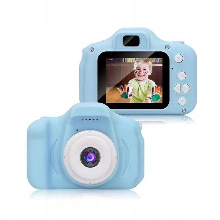 Aparat Cyfrowy Dla Dzieci Kamera Gry +32Gb Pingwin