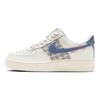 Nike Sneakers da Donna Air Force 1 Low 07 LX Denim Bouclé Bianco Vela Blu-Sussurro FJ7740-141