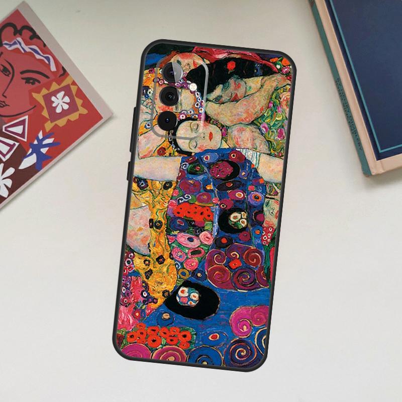 The Kiss Gustav Klimt Painting Case For Samsung Galaxy A34 A54 A14 A56 A52 A53 A16 A26 A36 A55 A35 A15 A32 A12 A33 A13 A17