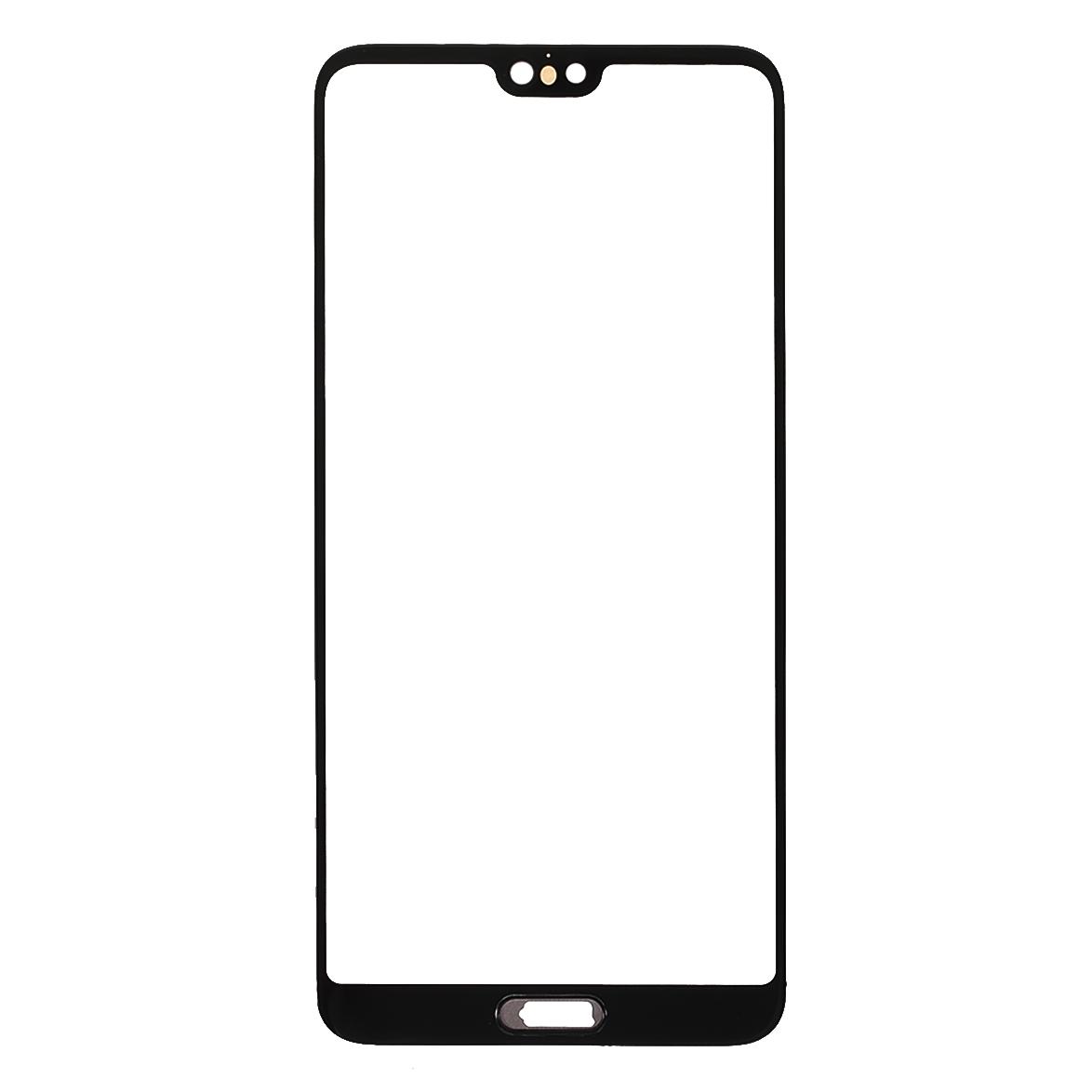 

Screen Glass Lens+OCA Adhesive Replacement [with Fingerprint Bracket] for Huawei P20 Pro A