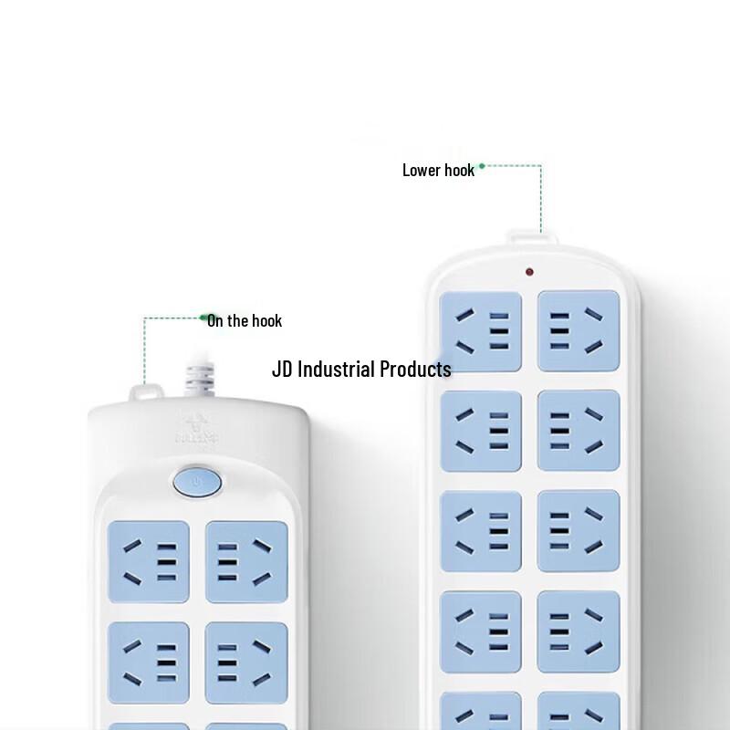 Gongniu 10-Outlet Power Strip with Overload Protection