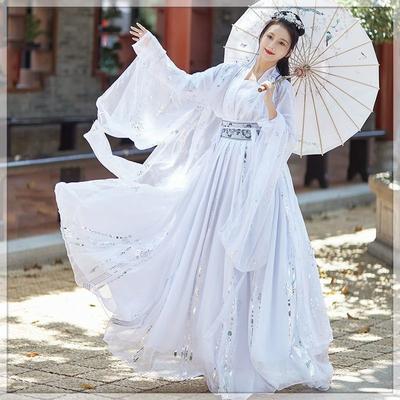 Abito da donna in stile cinese Hanfu taglie forti