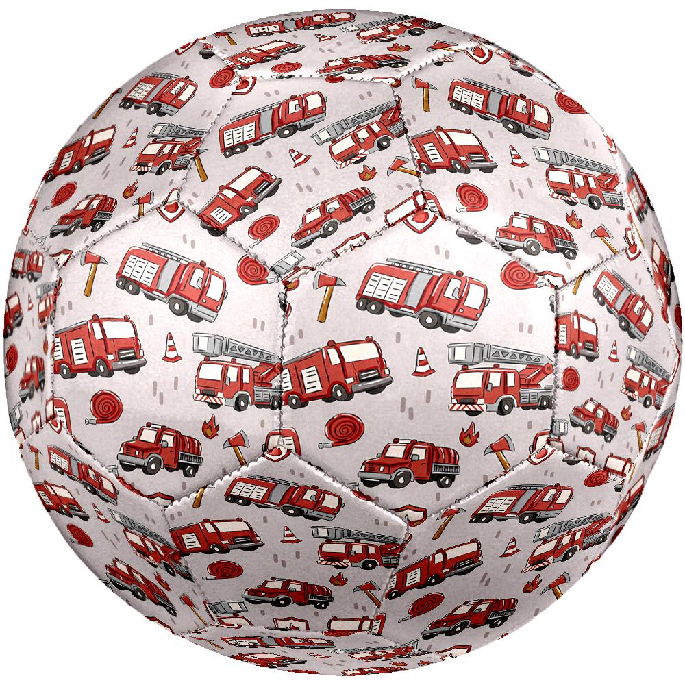 Fire Truck Theme Size 5 Soccer Ball, Suitable for Both Indoor and Outdoor Matches, a Gift Suitable for Everyone.