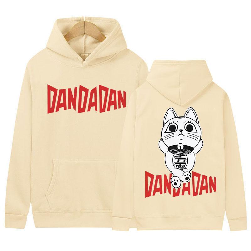 Anime Dandadan Okarun Dan Da Dan Graphic Merch Hoody Men Women Retro Aesthetic Sweatshirt Funny Cute Cat Fashion Fashion Hoodies