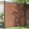 VidaXL Fence Panels, Protective Barrier, Privacy Screen, Outdoor Terrace Garden Patio Privacy Screen, Brown 4003982
