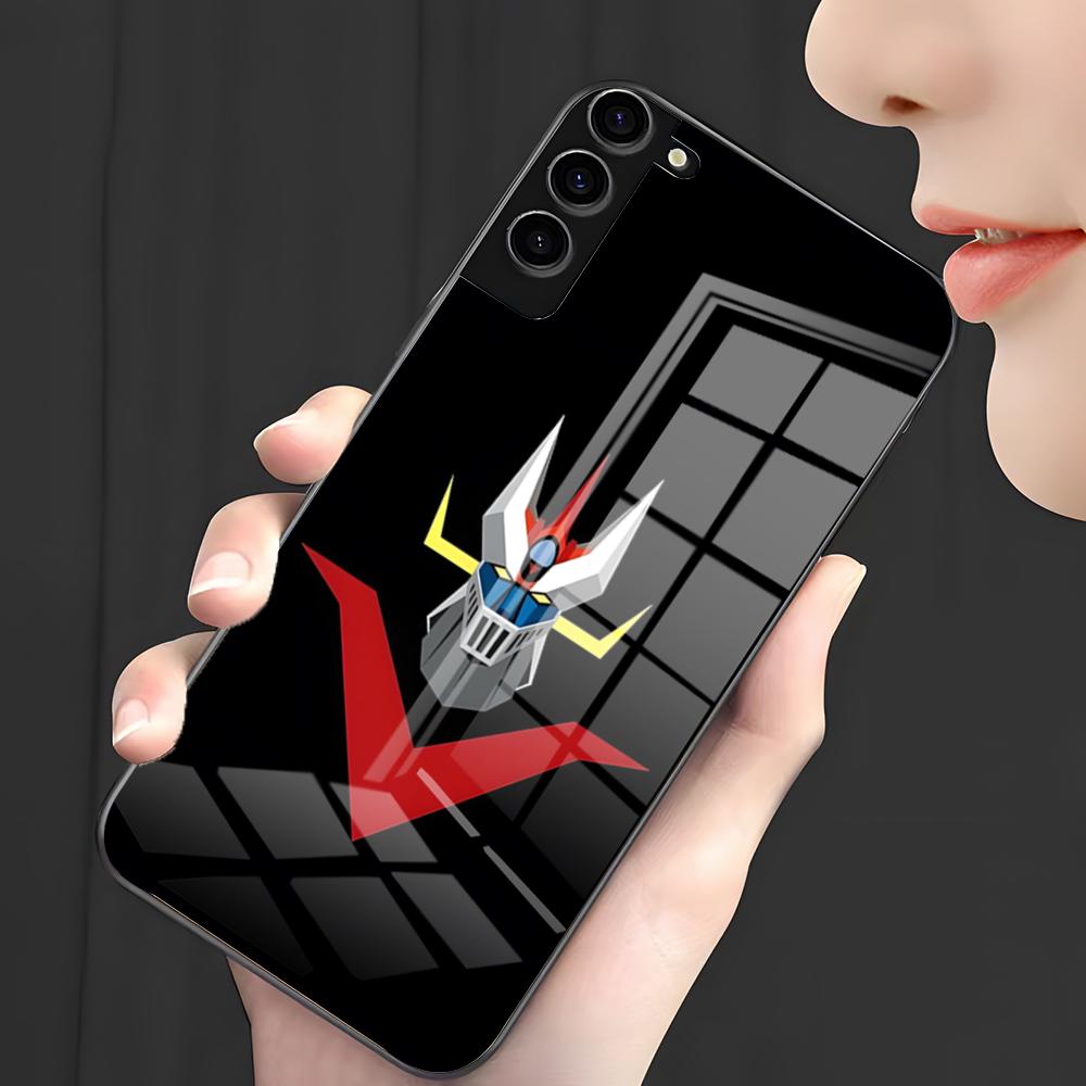 Mazinger Z Robot Phone Case For Samsung A25 A13 A33 5G A54 A36 A35 A56 A52 A14 Shockproof Glass Cover