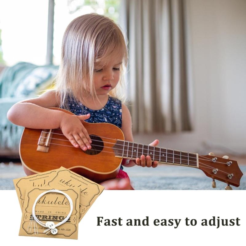 Replacement Accessory Ukulele Nylon String Parts for Ukelele Ukulele String Set