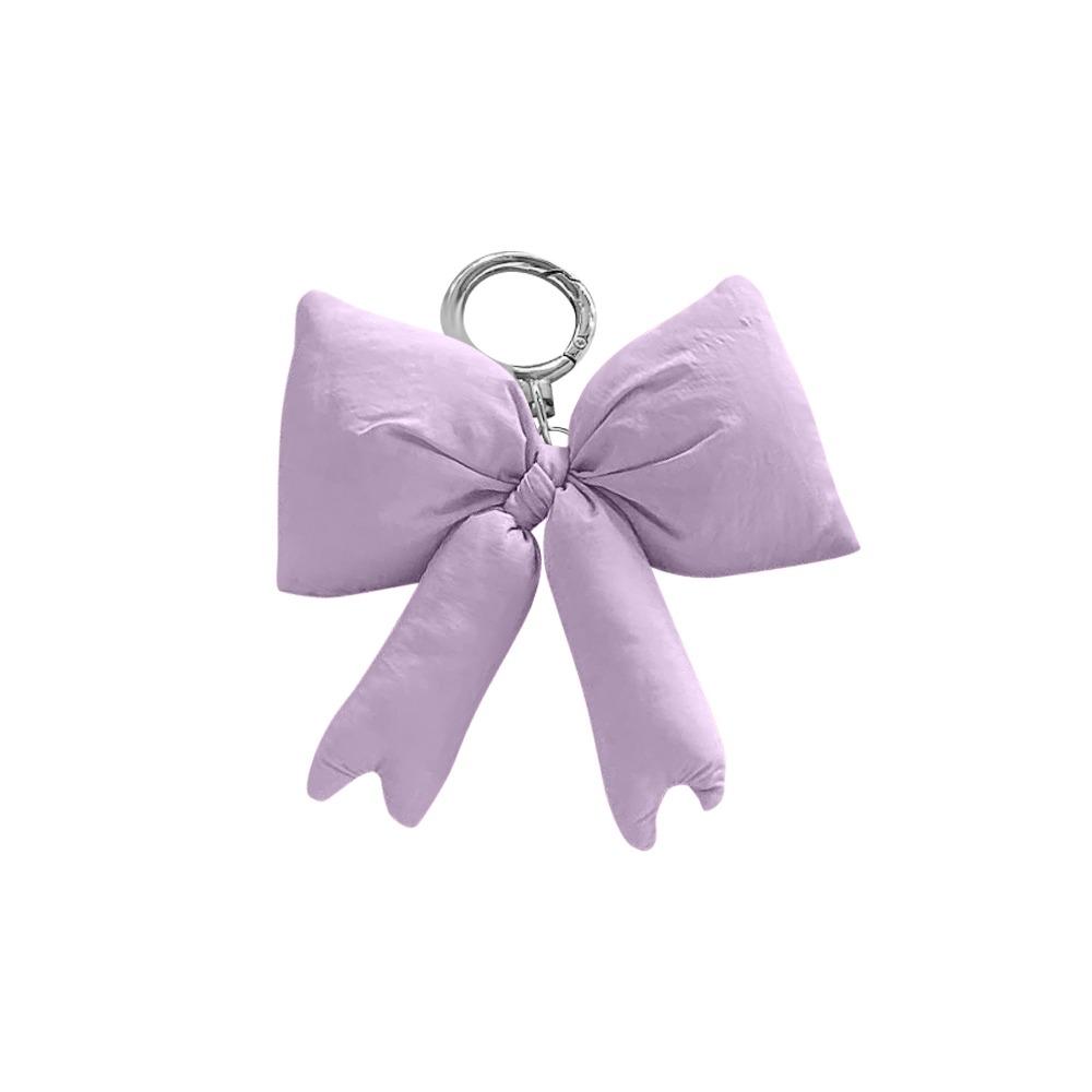 Colored Bow 3D Bow Decoration Cotton Candy Style 3D Design Sweet Bag Pendant Cute Charm Sweet Decoration Bow Bag Pendant