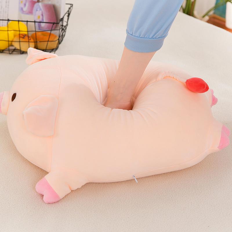 The same Internet celebrity love pig plush toy lying pig doll large throw pillow balloon pig doll gift