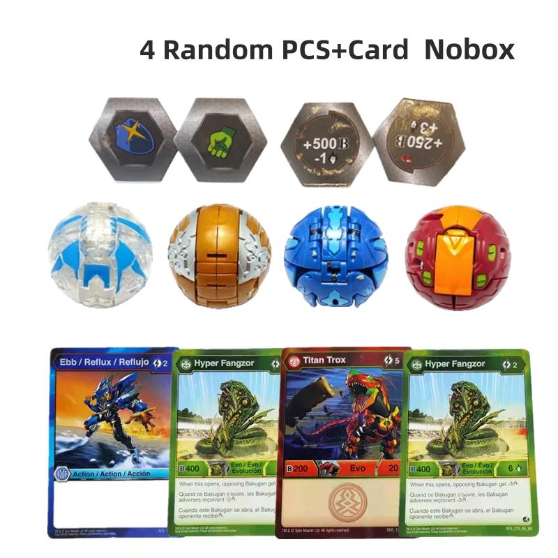 Bakuganes Deformable Animal Battle Ball Collect Set Original Series Bakuganes Card Action Figure Gift Kids Toys For Boys