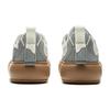 New LiNing Puff Platform Abrasion Resistant Slip Resistant Low Top Skateboard Shoes Women's Gray Beige AZGU068-1