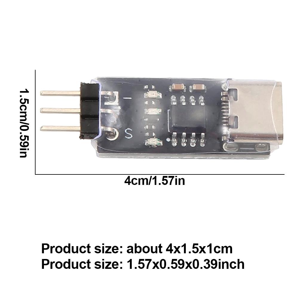 ESC Crawler ESC USB Link RC Upgrade Parts AM32 Open Source Speed Control Programming USB Linker Replacement Parts