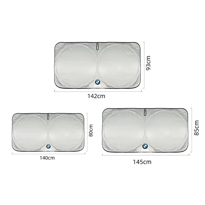 BAGI7 2026 Car Sticker Car Windshield Cover Sunshade UV Protection Shield For BMW Performance F30 F20 F10 F40 E92 E91 G20 G30 G05 G06