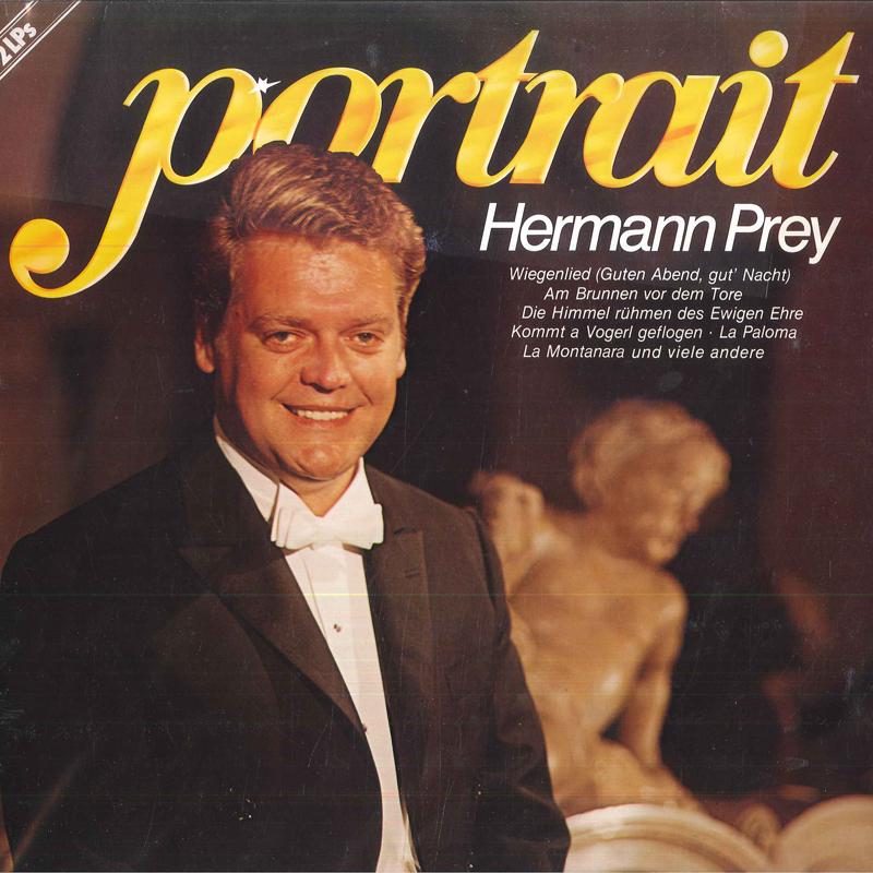 

LP Record HERMANN PREY Portrait 628551 TELEFUNKEN Germany Classical Used
