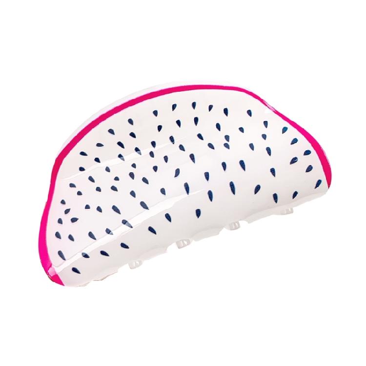 Modern Fruit Shape Hair Holder Birthday Hairpiece Acrylic Clamps Hairp Decoration for Creative Hairdos Home or Event