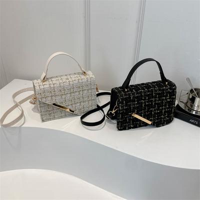 Popular Small Square Bag New Summer Bag Women's Chain Personalized Crossbody Bag Casual Simple Shoulder Bag