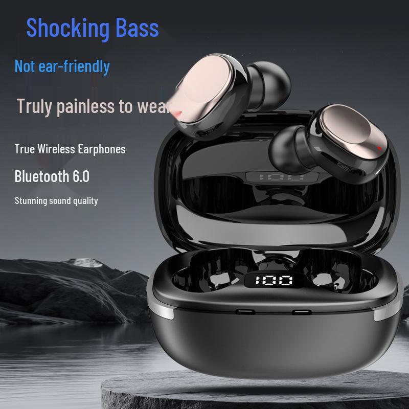 TWS Wireless Bluetooth Earphones with Smart Noise Cancelling and HiFi HD Sound Quality