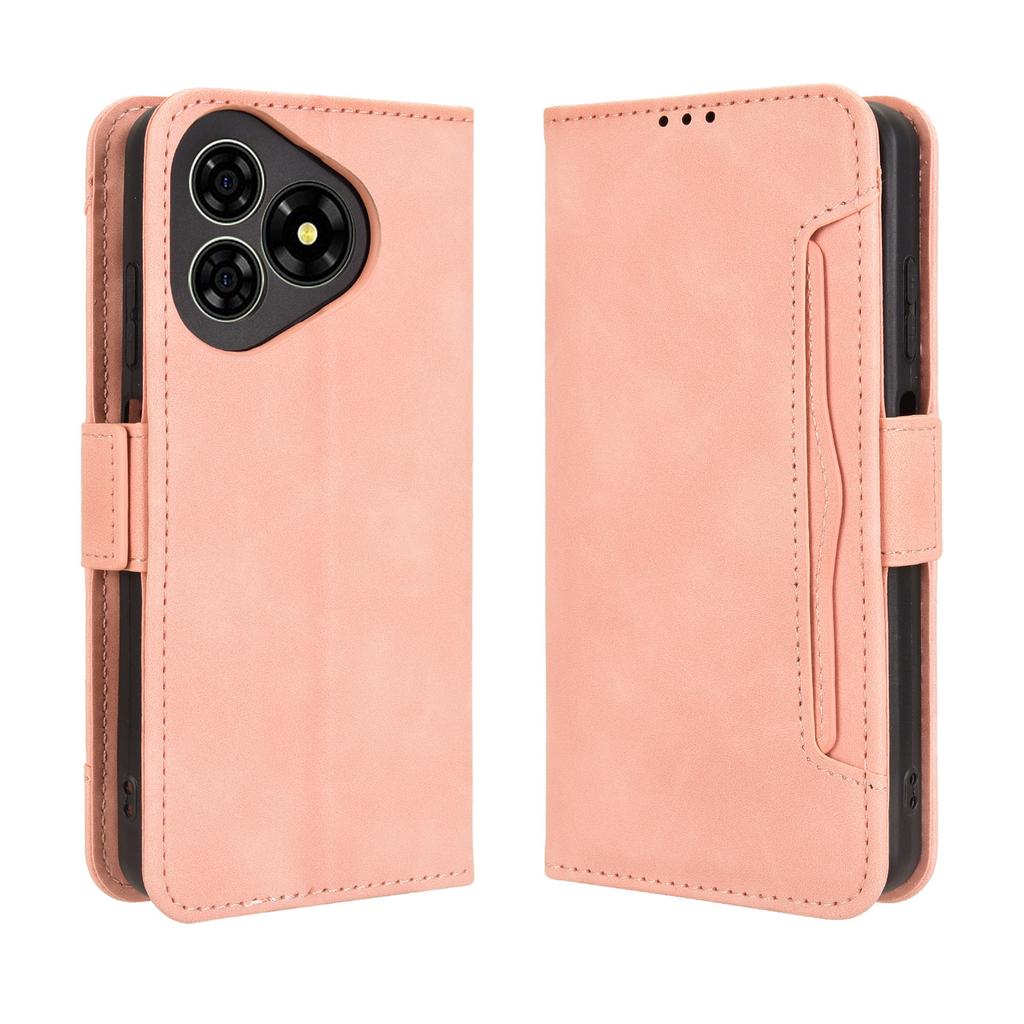 For Ulefone Note 19 Leather Case Phone Wallet Cover with Multiple Card Slots