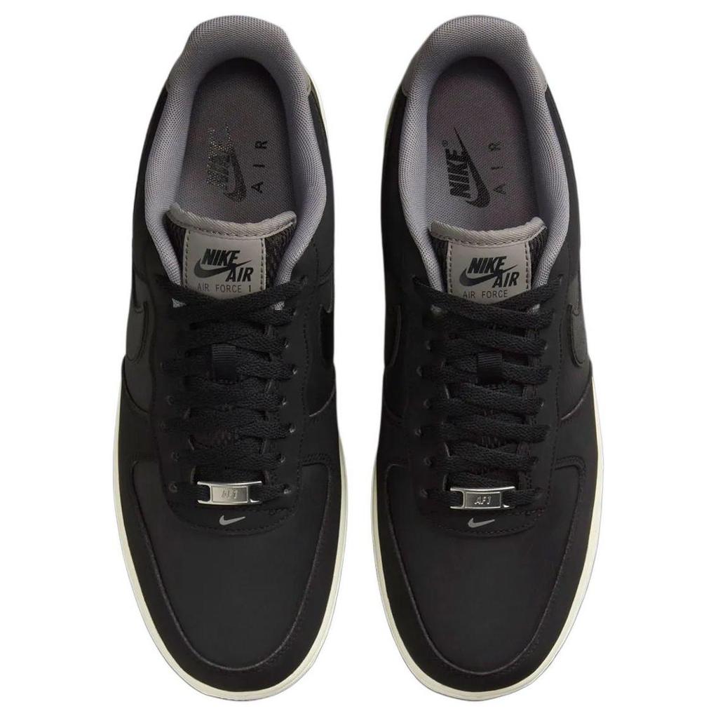 Nike Air Force 1 07 LV8 Schwarz Flat Pewter Unisex-Sneaker Kokosmilch FZ5225-001