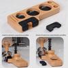 51mm 53mm 58mm Compatible Wood Tamping Station Tamper Holder Base  Espresso Machine Area