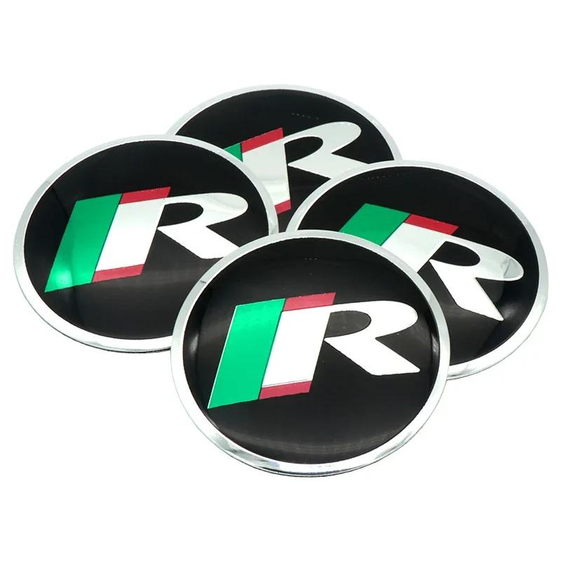 

Car Sticker 2025 Hot 4pcs 56mm Car Styling Wheel Center Hub Caps Rim Cover Badge Emblem Sticker For Skoda Rapid Fabia Octavia 2