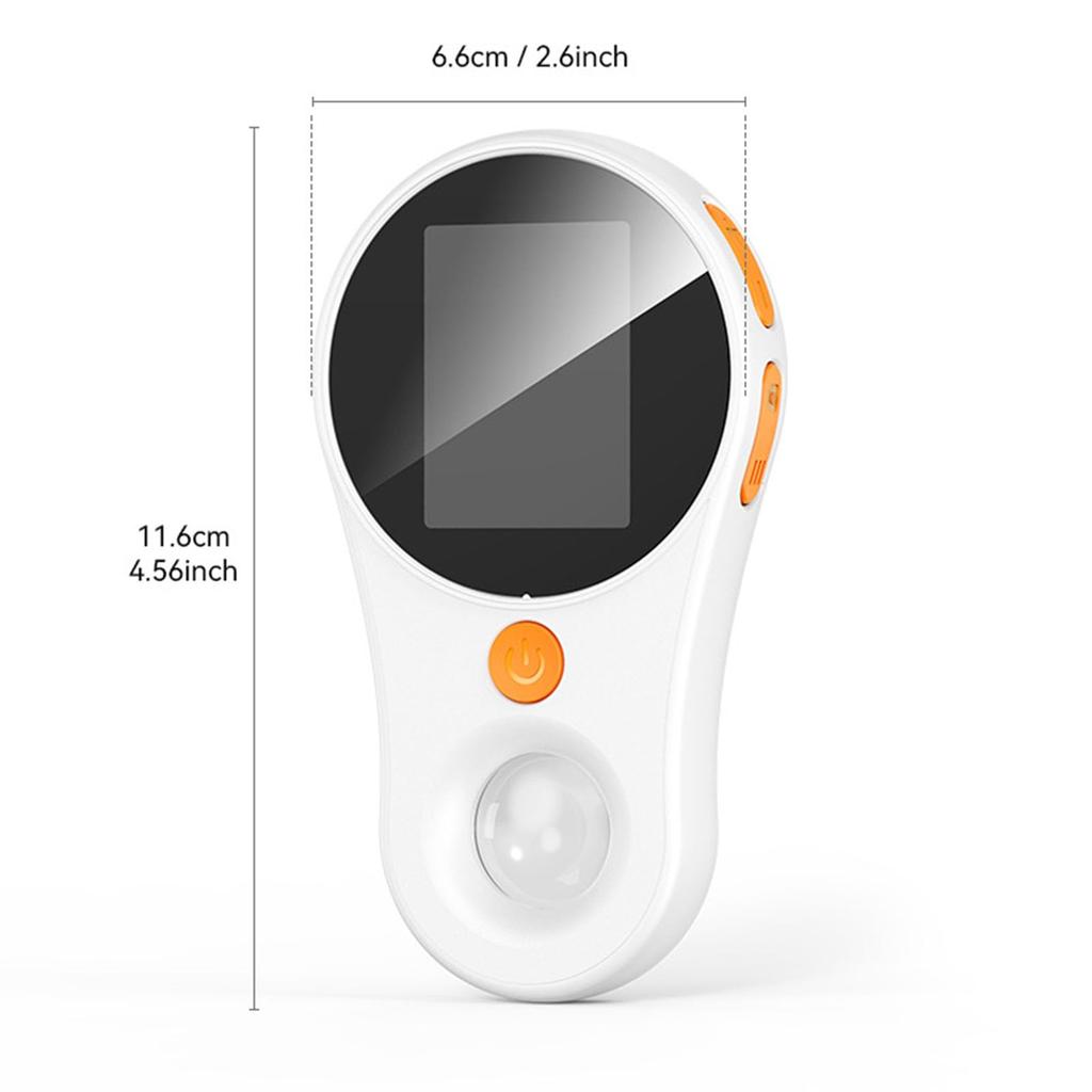 Handheld Digital Microscope, Portable Pocket Microscope, 2-inch IPS Screen, 500X HD Handheld Digital Microscope, 8 Built-in LEDs, 200-watt Pixels,