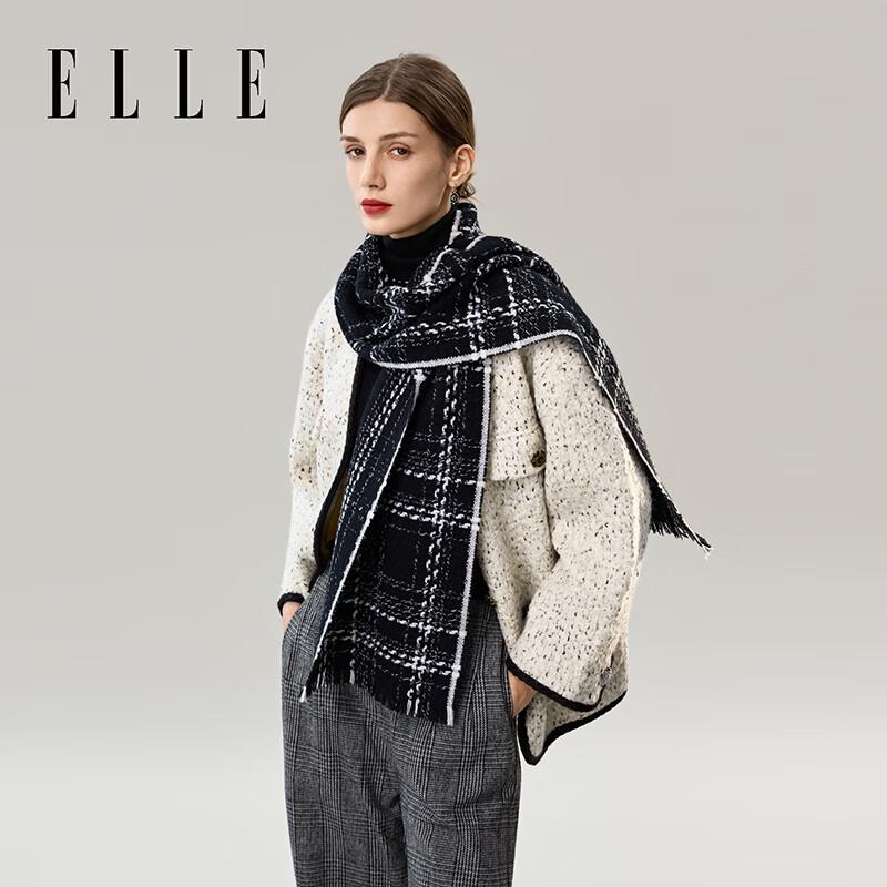 ELLE Pure Wool Scarf Gift Set for Women
