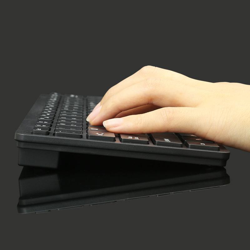 87 Key Chocolate Mini Keyboard Neutral K1000 Laptop Keyboard USB Cable Multimedia Keyboard Light Thin Silence Waterproof