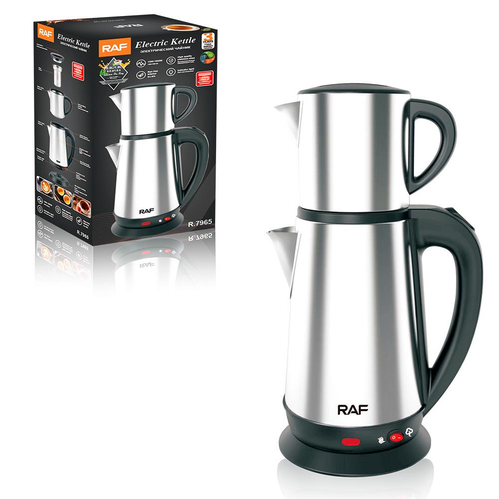 

2-in-1 Stainless Steel Electric Kettle: Multi-functional Large Capacity EU Plug